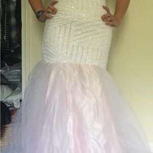 Masquerade Pink Sequin Dress